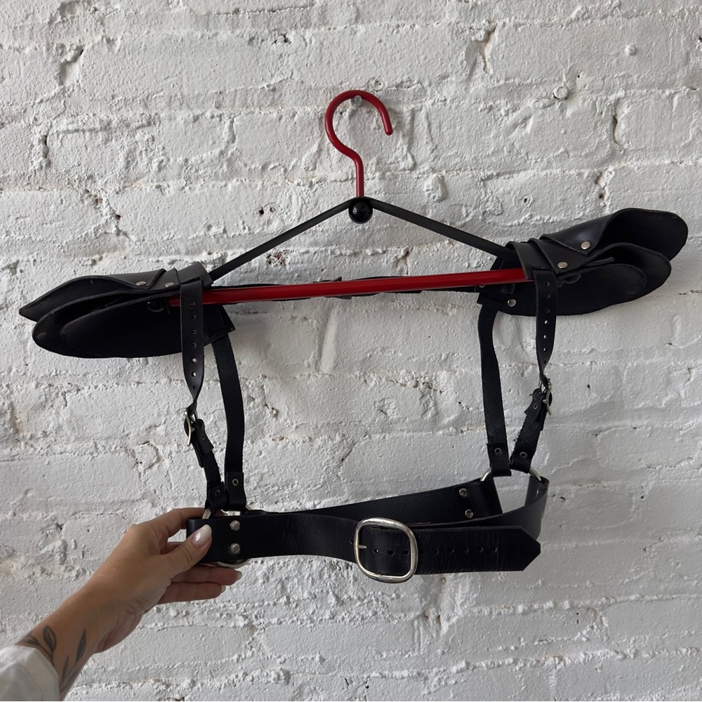 Burning Man style Leather Harness